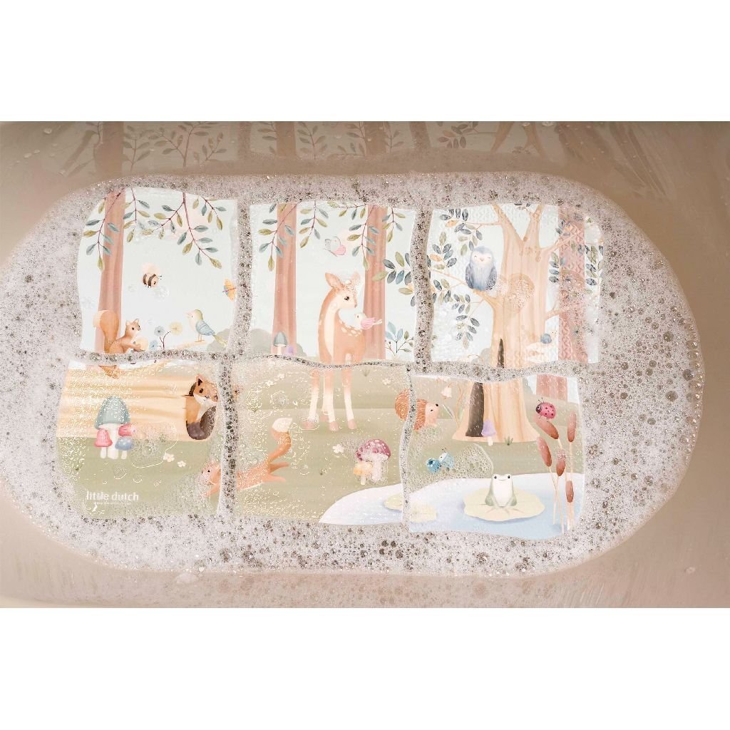 Little Dutch Forest Friends Bad Puzzel 6 Stukjes - Afbeelding 4